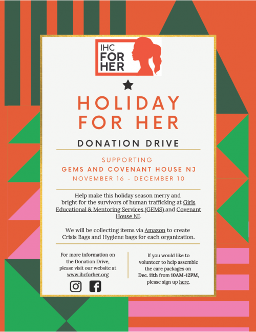 Holiday for Her Donation Drive - TAARA